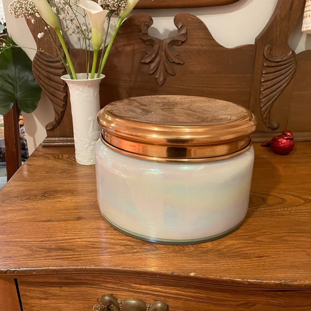XL capri blue volcano candle